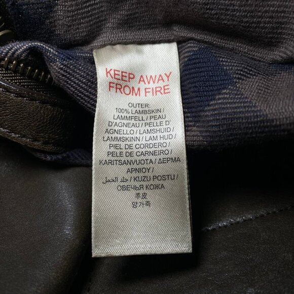 BURBERRY Enmore Quilted Brown Leather Bag - Picture 9 of 13